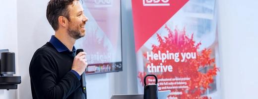 John-Gamble-presenting-to-an-audience