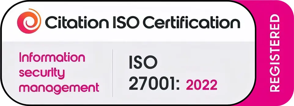 ISO 27001: 2022 Accreditation Logo Logo