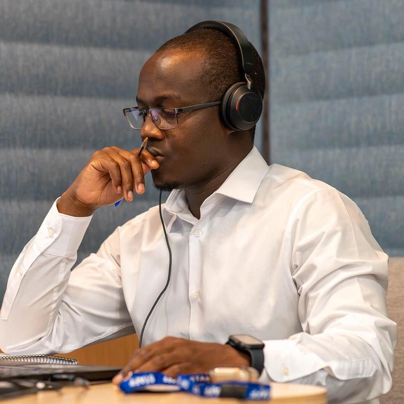 Teams collaborating on projects in the C5 Office