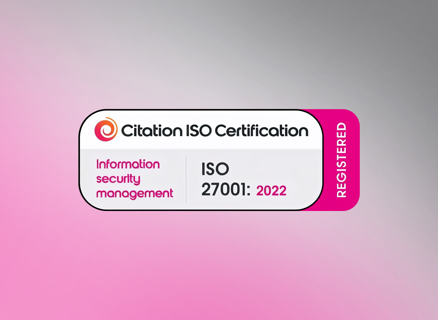 ISO 27001: 2022 certification icon