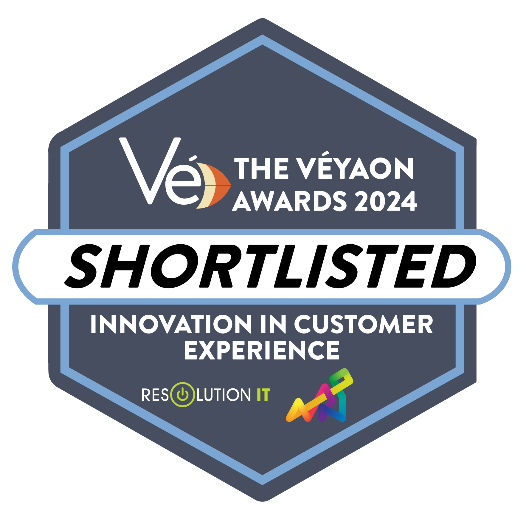 Véyaon awards shortlisted badge